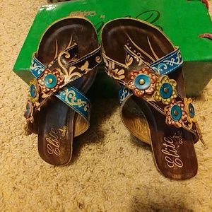 Elite by Corky's Sandals - brand new! Size 6/36